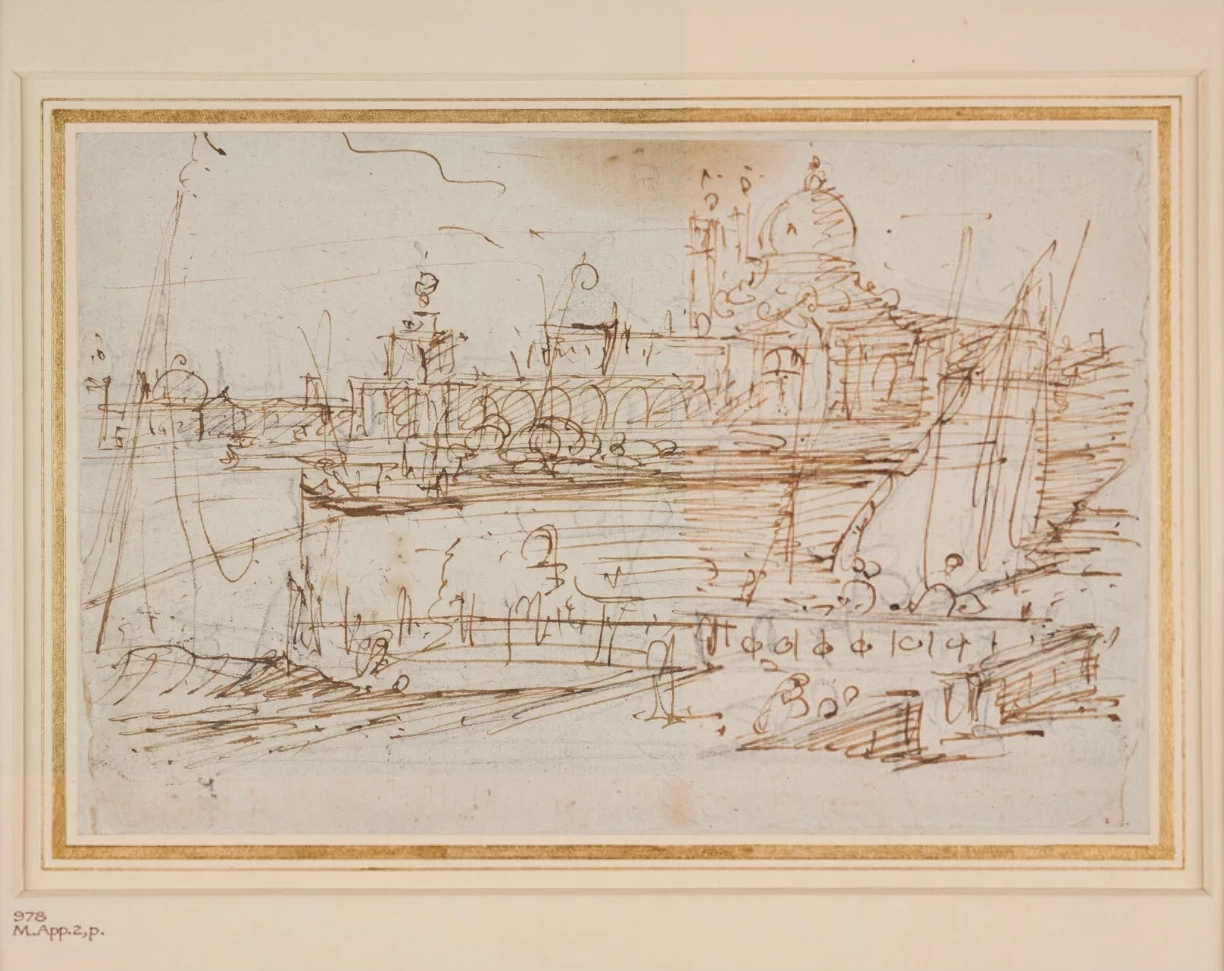 La Dogana e S. Maria della Salute dal Molo di Terranova - Ashmolean Museum Oxford